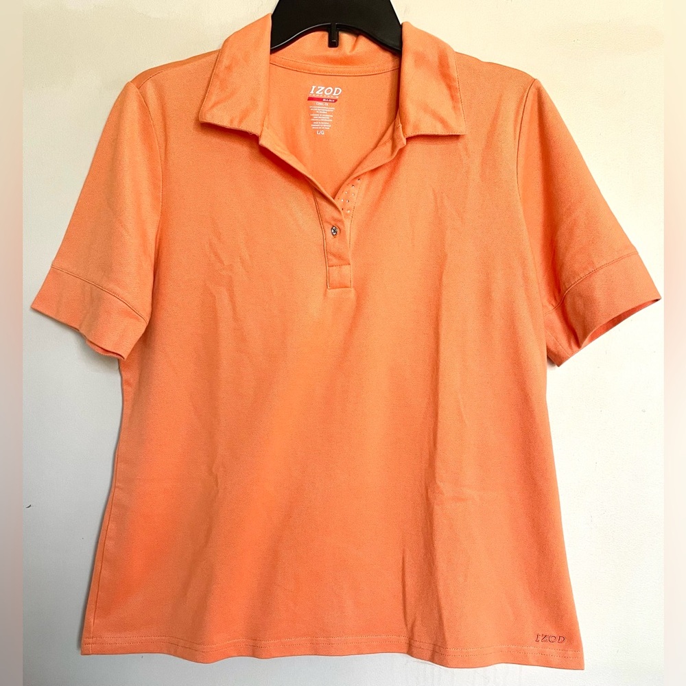 IZOD Women's Orange Polo Shirt